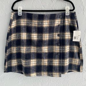 Plus Size Plaid Mini Skirt (size 1x) BNWT